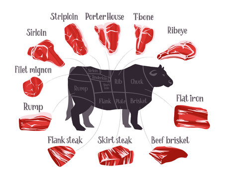 Meat Cooking Chart  Download Free Poster