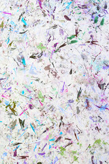 Abstract paint background. Color texture. Brushstrokes of paint. Modern art. Contemporary art. Colorful canvas. Random Watercolor drips. Brush strokes of multicolored acrylic paint on white canvas