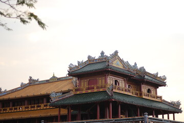 Fototapeta premium The Imperial City of Hue, Vietnam