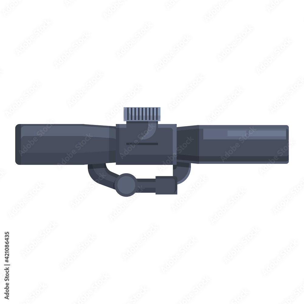 Poster aim target weapon icon. cartoon of aim target weapon vector icon for web design isolated on white ba