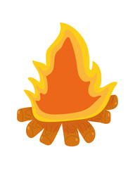 campfire flame icon