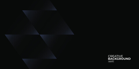 Premium Abstract Luxury black background design vector illustration for website, poster, brochure, presentation template etc