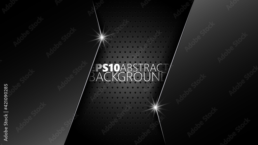 Poster eps10 vector background consisting of a wall with real holes and gradient covers and their shadows. 
