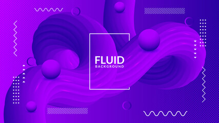 abstract colorful fluid gradient shapes background design template 