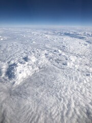 aerial view of the mountains
