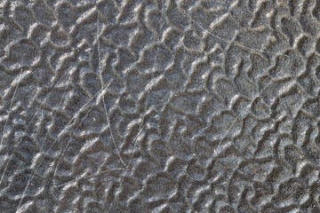 Transparent, patterned, abstract and old weathered glass flat texture