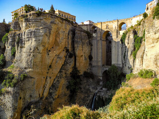 Puente Nuevo bridge, old town of Ronda, Andalusia, Spain
