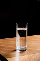 glass of water on the tables