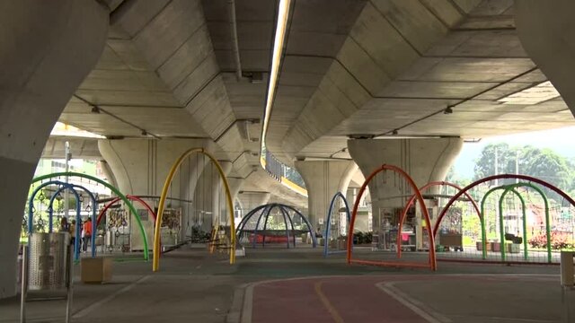 Puente debajo intercambio sur sabaneta