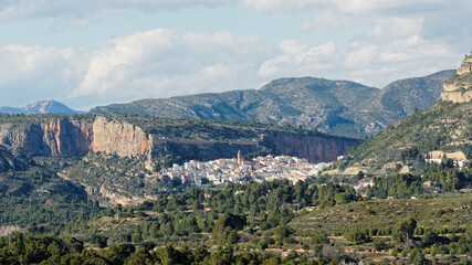 Chulilla from a distance