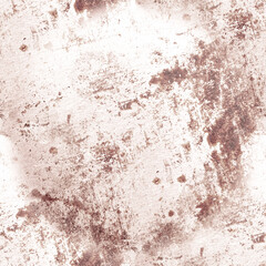 Obraz premium Beige Paint Grunge Wall. Pale Distress Wallpaper. Ink Rough Illustration. Overlay Stone Pattern. Retro Structure. Aged Vintage Grain Effect. Abstract Brush Cement. Rusty Dirty Grunge Wall.