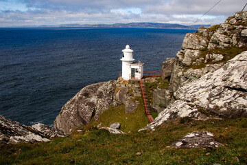 Fototapeta na wymiar Sheep’s Head Lighthouse, Sheep’s head peninsula, County Cork, Ireland