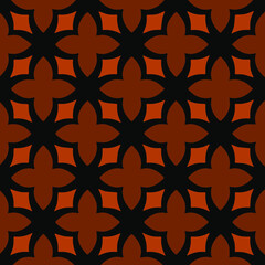  Geometric vector pattern with triangular elements. Seamless abstract ornament for wallpapers and backgrounds. 
