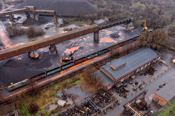 Fototapeta na wymiar Mine, Iron ore, Kryvyi Rih, Ukraine, underground,