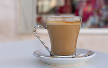 Café con leche para acompañar todo tipo de comida