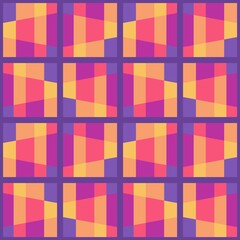 Simple abstract seamless pattern - decorative accent for any surfaces.