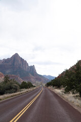 road to the mountains