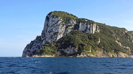 Fototapeta na wymiar Capri Cliff