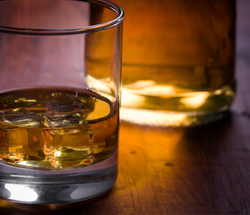 glass of whiskey