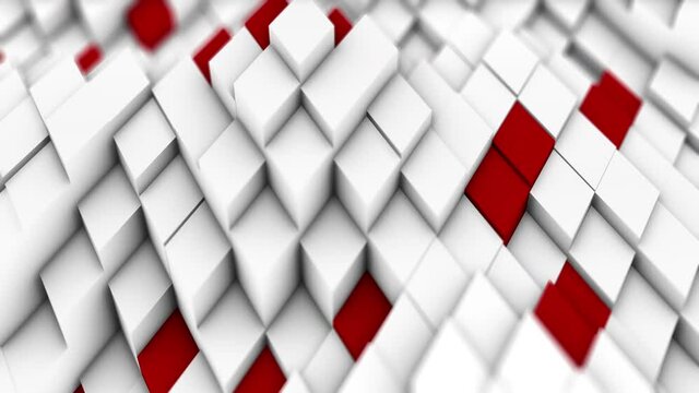 abstract polygonal geometric surface, minimal polygonal grid pattern with diamond form elements, random waving motion background