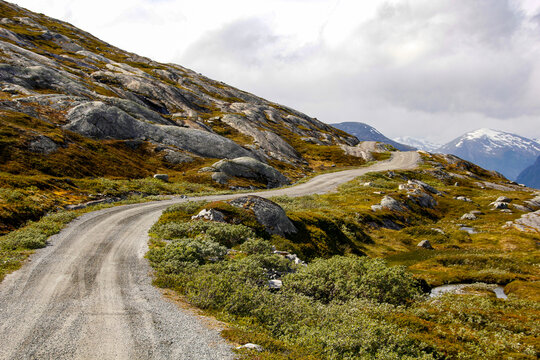 Aursj&oslash;vegen mountain road, Norway