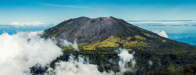 panorama of turrialba volcano  © Niconoro