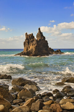 Beach of Benijos. Tenerife. Canary Islands