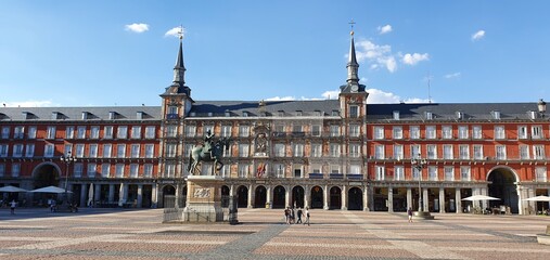 Fototapeta na wymiar plaza de espana city