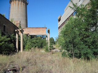Chyhyryn Nuclear Power Plant. The building of the abandoned Ukra © Deniz
