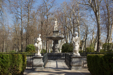 Hercules fountain and the hydra in royal palace