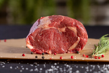 Beef fillet rump steak