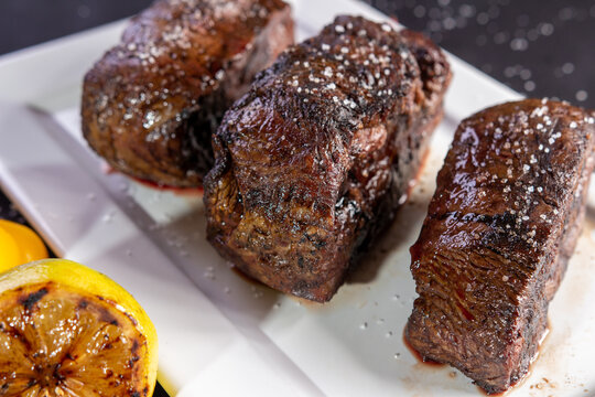 Beef fillet rump steak