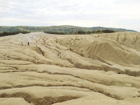 Mud volcanoes in Romania, geological reserve,