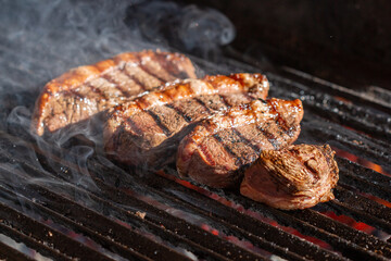Beef fillet rump steak