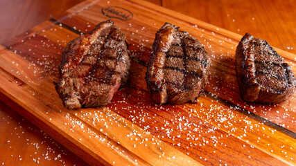 Beef fillet rump steak