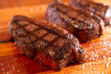 Beef fillet rump steak