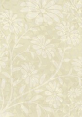 Fototapeta na wymiar floral background with geometric pattern
