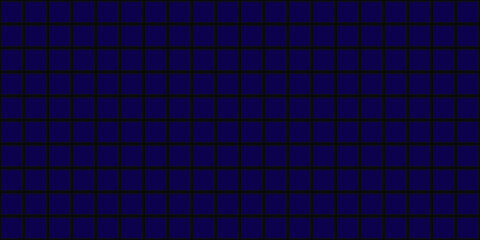 Blue squares background. Mosaic tiles pattern. Seamless vector illustration.