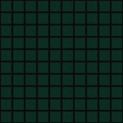 Emerald squares background. Mosaic tiles pattern. Seamless vector illustration.