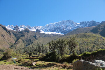 Panoramic View Of Snowcapped Mountains Against Sky