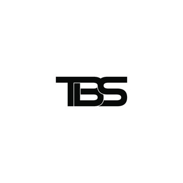 tbs letter original monogram logo design