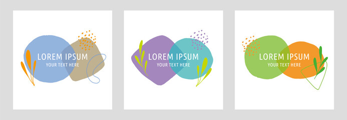 優しくナチュラルな雰囲気のグリーティングカード