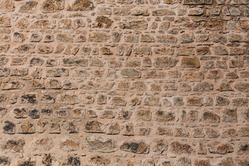 Fortified stone wall