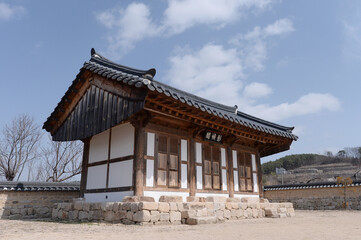 Fototapeta na wymiar Birthplace of Poeun Jeongmongju in Imgo-myeon, Yeongcheon-si, South Korea.