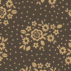 Lace background, ornamental flowers. Vector texture design, lingerie and jewelry. Your invitation cards, wallpaper.