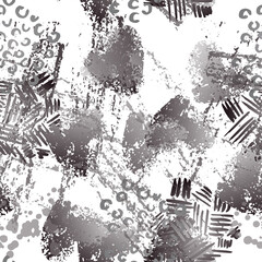 Sports Textile. Fashion Concept. Distress Print.