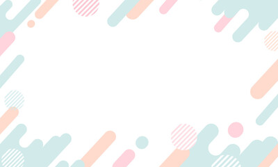 幾何学模様背景・フレームパターン素材