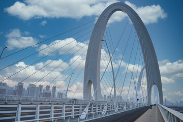 Overpass of New Shougang Bridge, Beijing, China