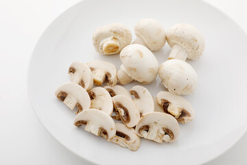 2種類のマッシュルーム