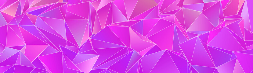Obraz premium 3d Triangles, abstract background. Design wallpaper.